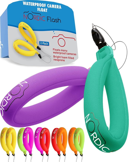 Floating camera wrist strap waterproof buoyancy device
