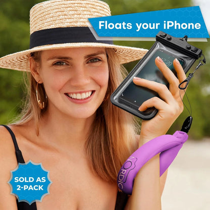Floating strap used for water sports device safety
