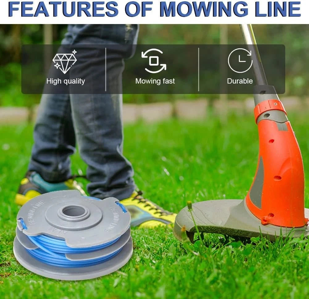 Flymo compatible spool line for garden strimmer equipment
