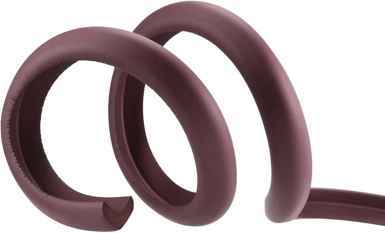 Flexible foam corner protector fitting around table edges