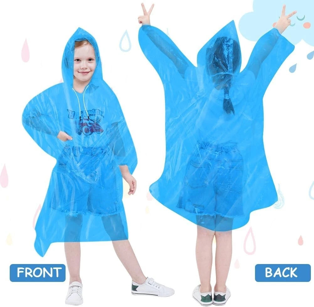 Foldable raincoat travel friendly weather protection gear