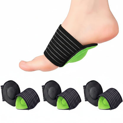 Arch support insoles inside sports shoes for active lifestyle comfort
