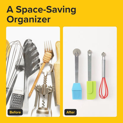 Fridge magnet hook used for strong hanging storage solution