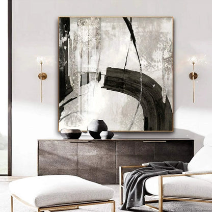 Furniture decor metallic foil flakes applied for finish