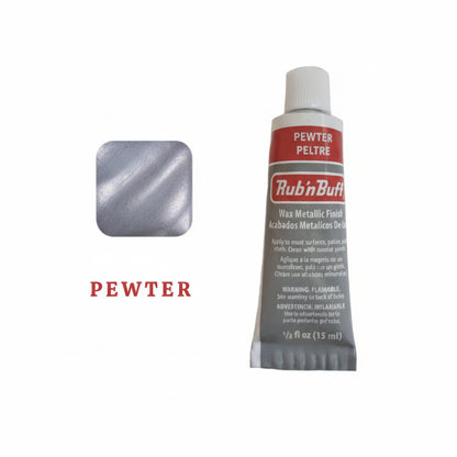 Gilding wax applied to furniture surface for finish