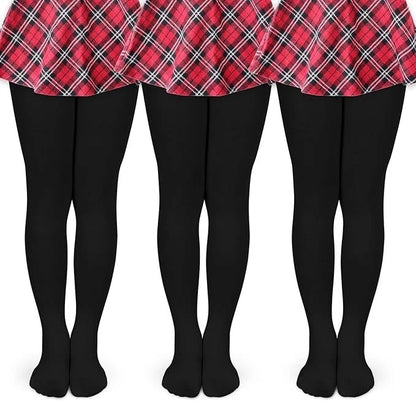 Girls tights with elastic waistband for comfortable secure fit