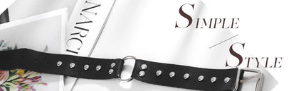Gothic choker worn with cosplay and alternative fashion styling
