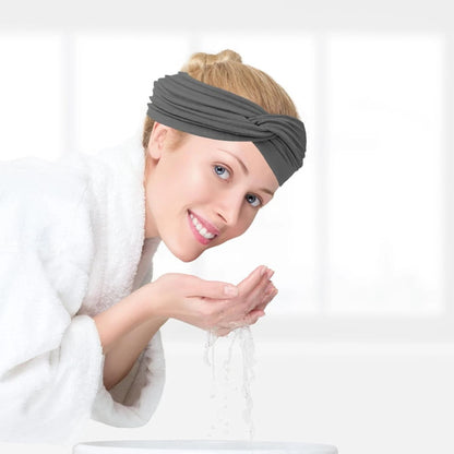 Gym yoga hairband wide comfortable fit for workouts