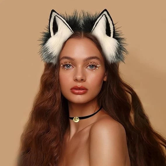 Halloween cat costume set suitable for kids and adults