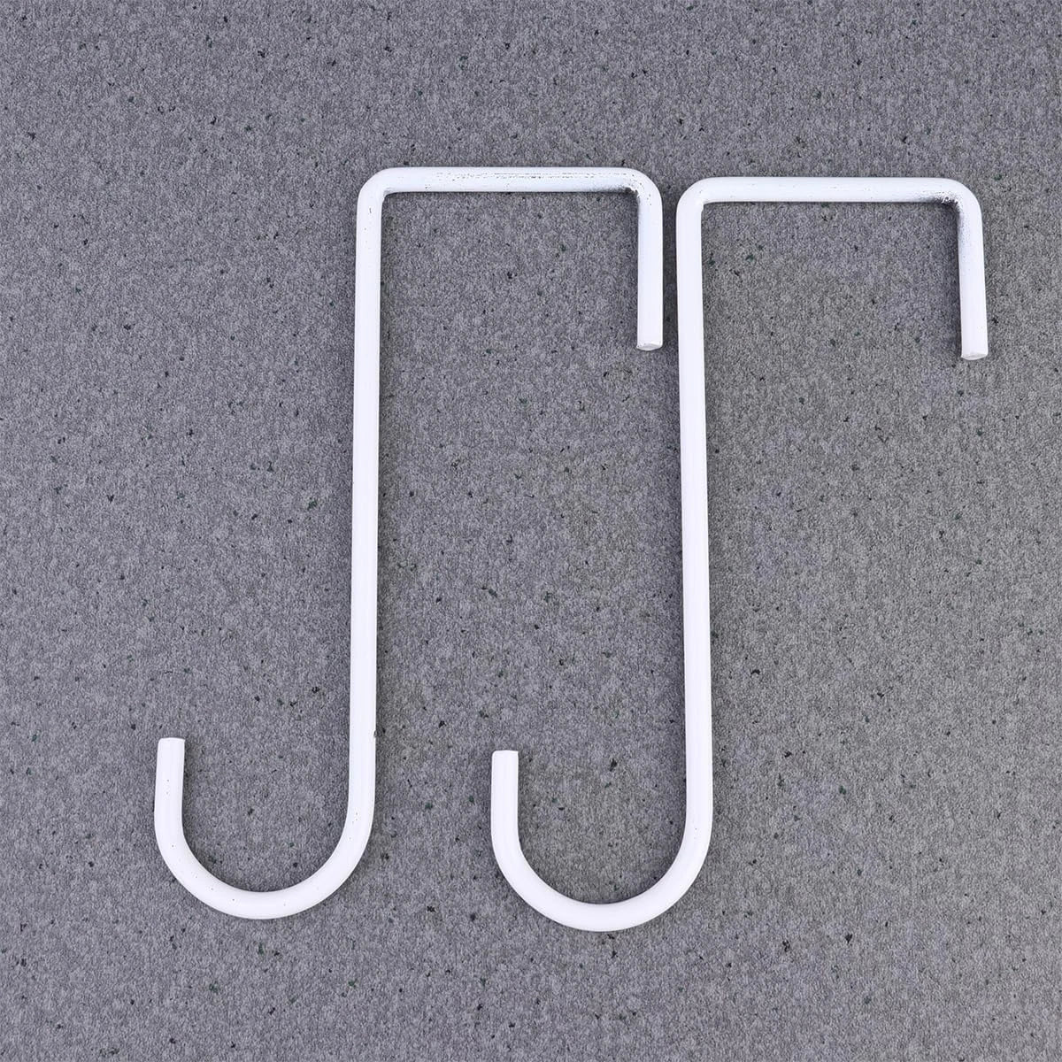 Hanging flowerpot hook used in outdoor garden fence setup