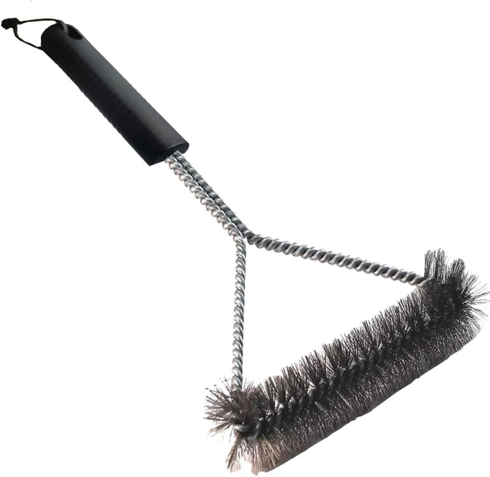 Heavy duty BBQ cleaning brush for grill and oven cleaning