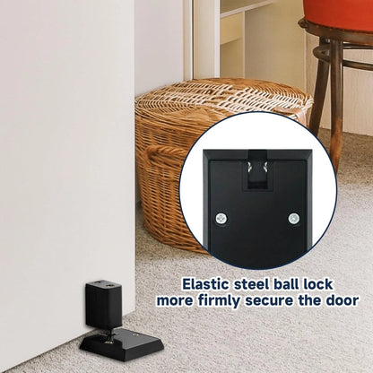 Heavy duty adjustable door stopper for floor and wall protection