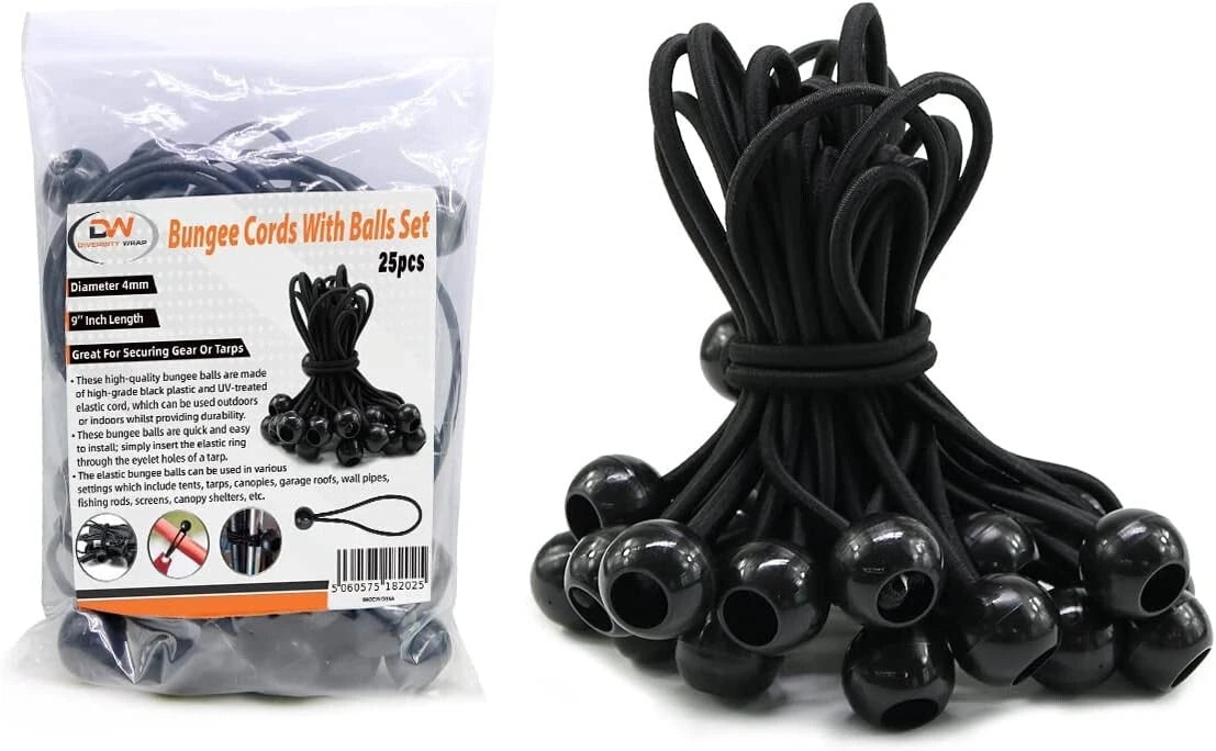 Close-up of heavy duty elastic cord strong stretch material