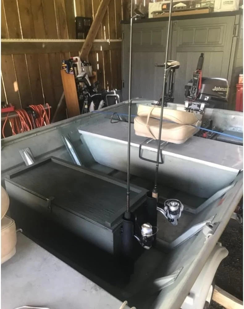 Heavy duty rod holder stainless steel close detail