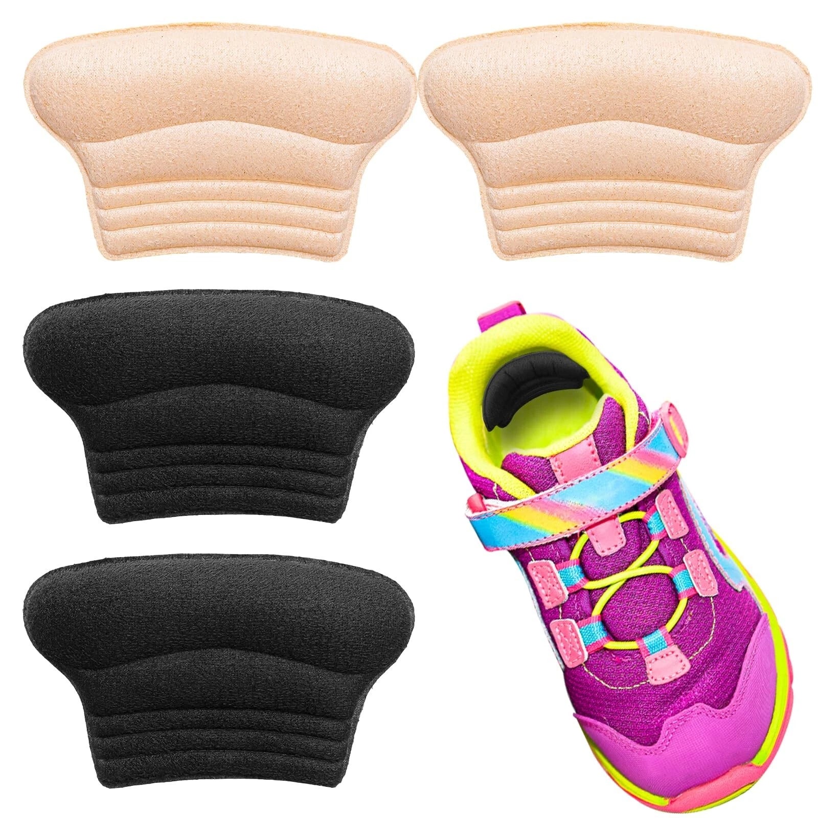 Heel grips pads for shoes anti slip cushion comfort liner