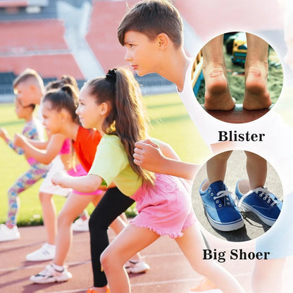 Soft heel protector cushion preventing blisters and slipping