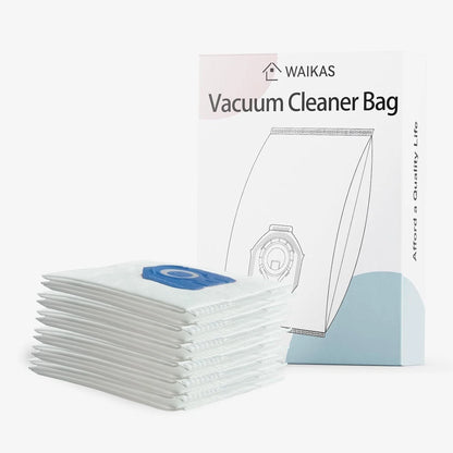 High filtration vacuum bag trapping dust and fine particles inside