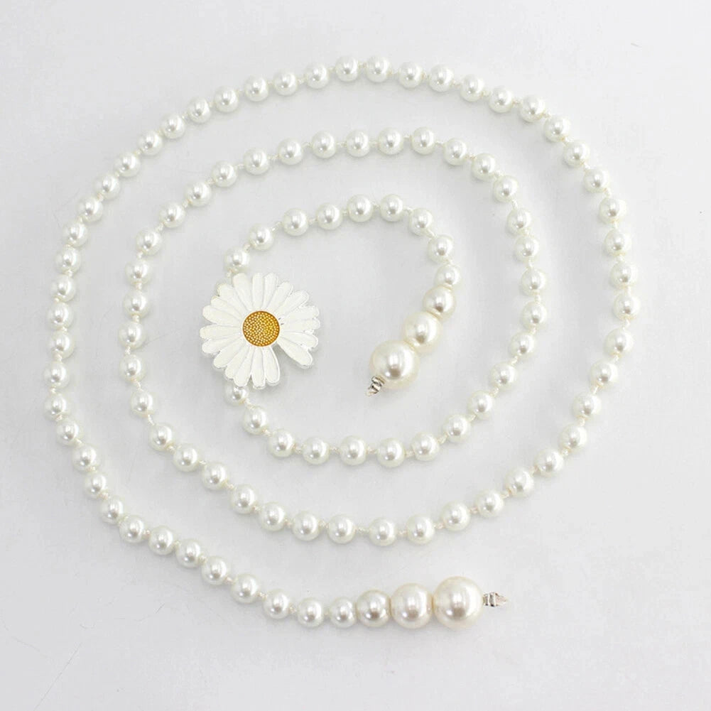 High waist hip chain worn as stylish fashion accessory