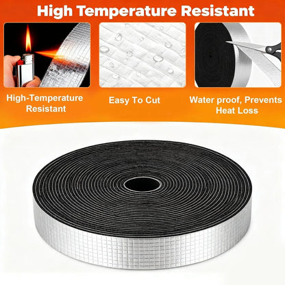 HVAC insulation tape used for duct and pipe sealing and protection
