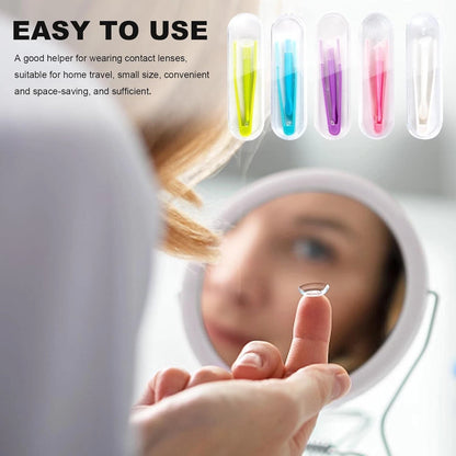 Hygienic contact lens handling kit for daily eye care