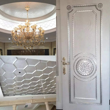 Imitation aluminum leaf flakes for creative decoration