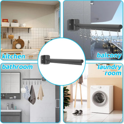 Indoor clothes drying rack used in UK home