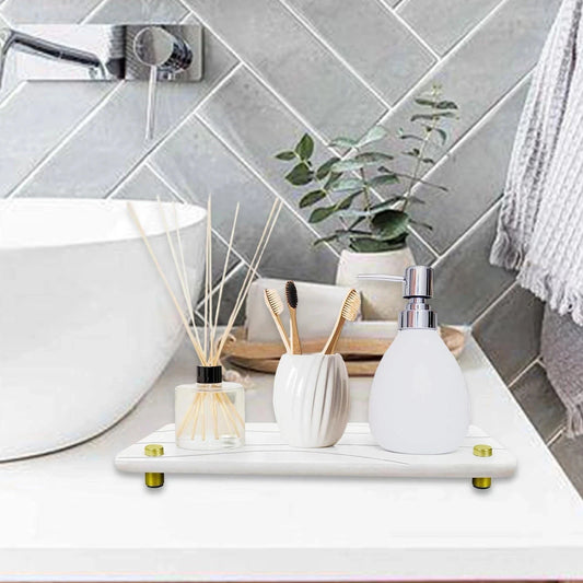 Instant dry sink rack organiser for kitchen and bathroom use