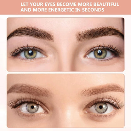 Invisible eye lift tape applied to skin for lifting effect