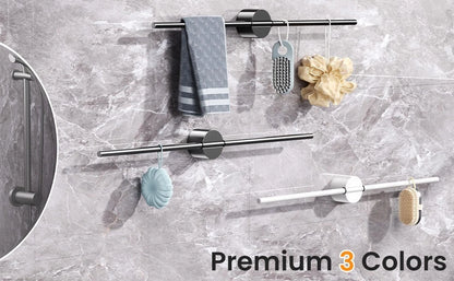 Kitchen towel rack wall installation for easy access