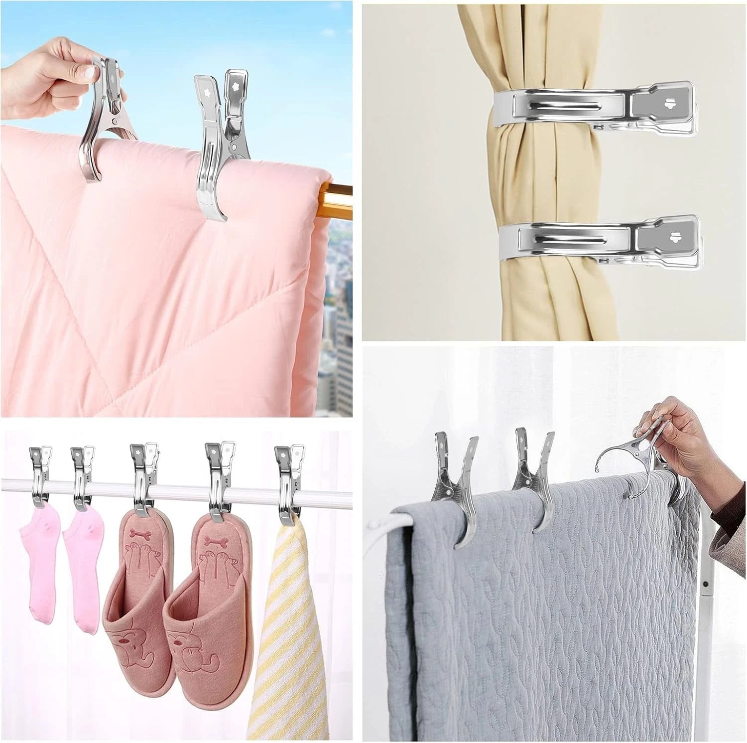 Laundry clamps airer peg used for indoor drying supportLaundry clamps airer peg used for indoor drying support