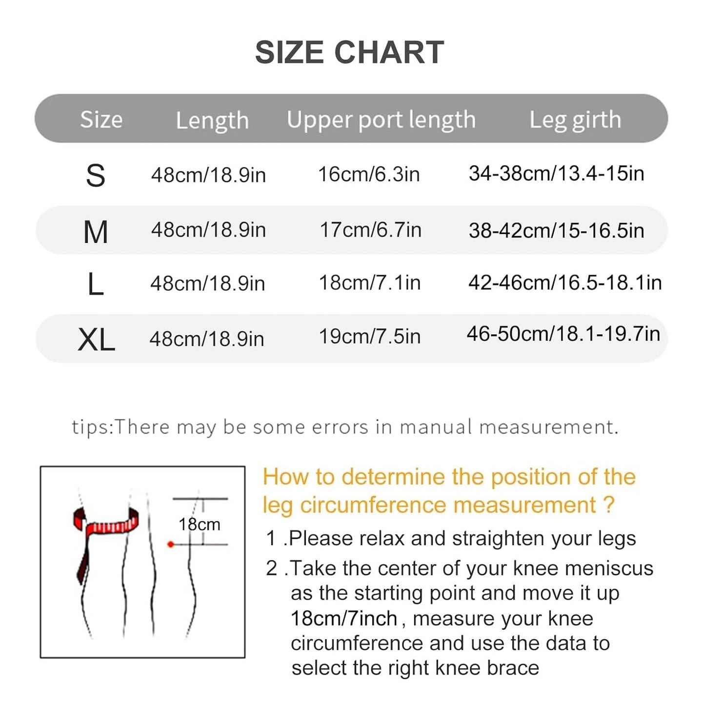 Ligament support knee brace used while running outdoors