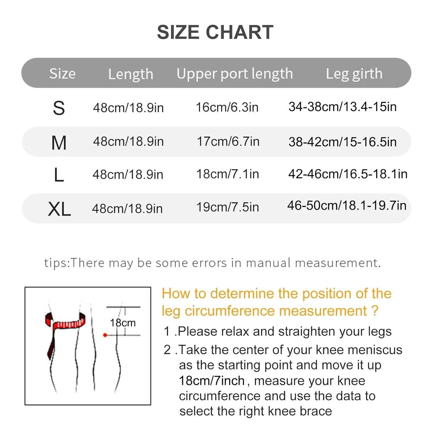 Ligament support knee brace used while running outdoors