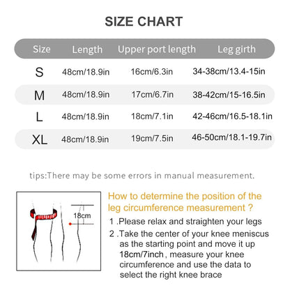 Ligament support knee brace used while running outdoors