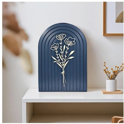 Living room wall art wooden decor for home interior styling