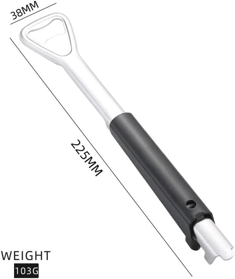 Multi purpose bottle and jar opener tool for kitchen use