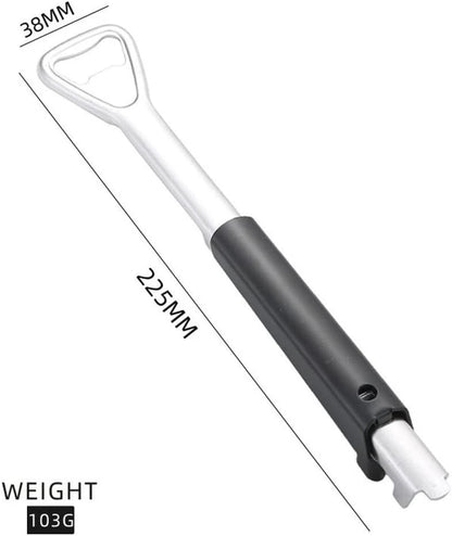 Multi purpose bottle and jar opener tool for kitchen use
