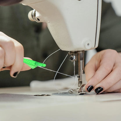 Packaging of needle threader sewing tool set