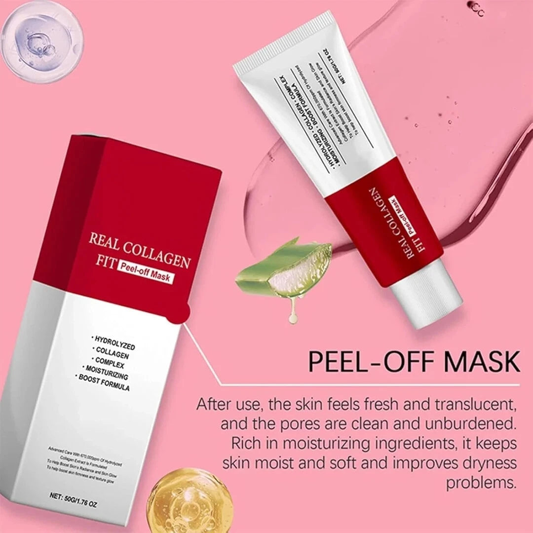 Night face mask used for dry skin care and hydration treatment