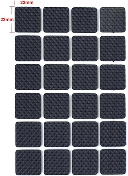 Noise reduction chair feet pads for quiet movement use