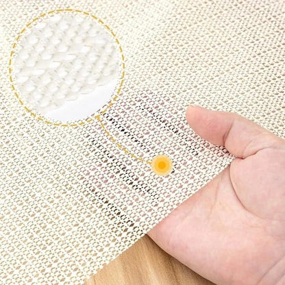 Non slip rug underlay roll used for carpet and rug grip on floors