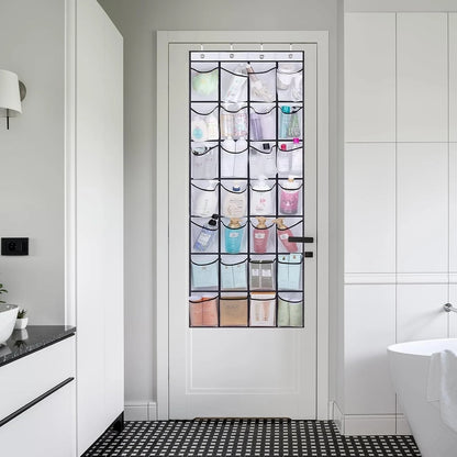Packaging of over door shoe organizer hanger