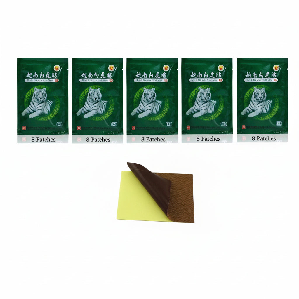 Multi pack of pain relief patches for repeated use