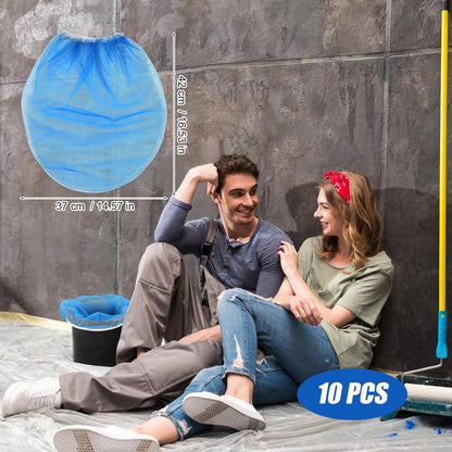 Paint filter bag used for automotive and DIY projects