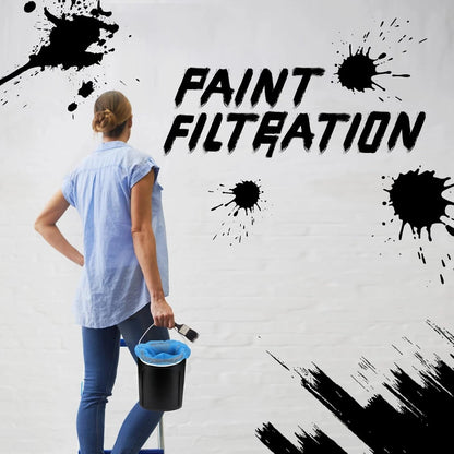 Paint strainer bag used for liquid filtration in painting