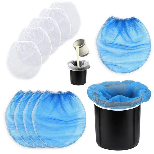 Paint strainer filter bags 5pcs for smooth paint finish