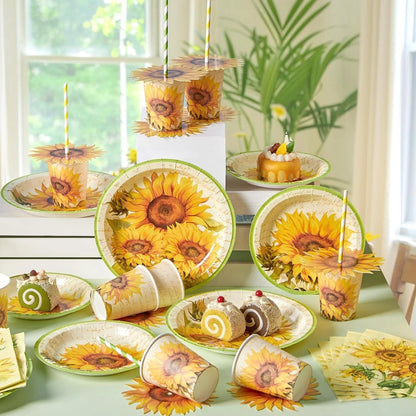 Party tableware packaging display included for UK buyers