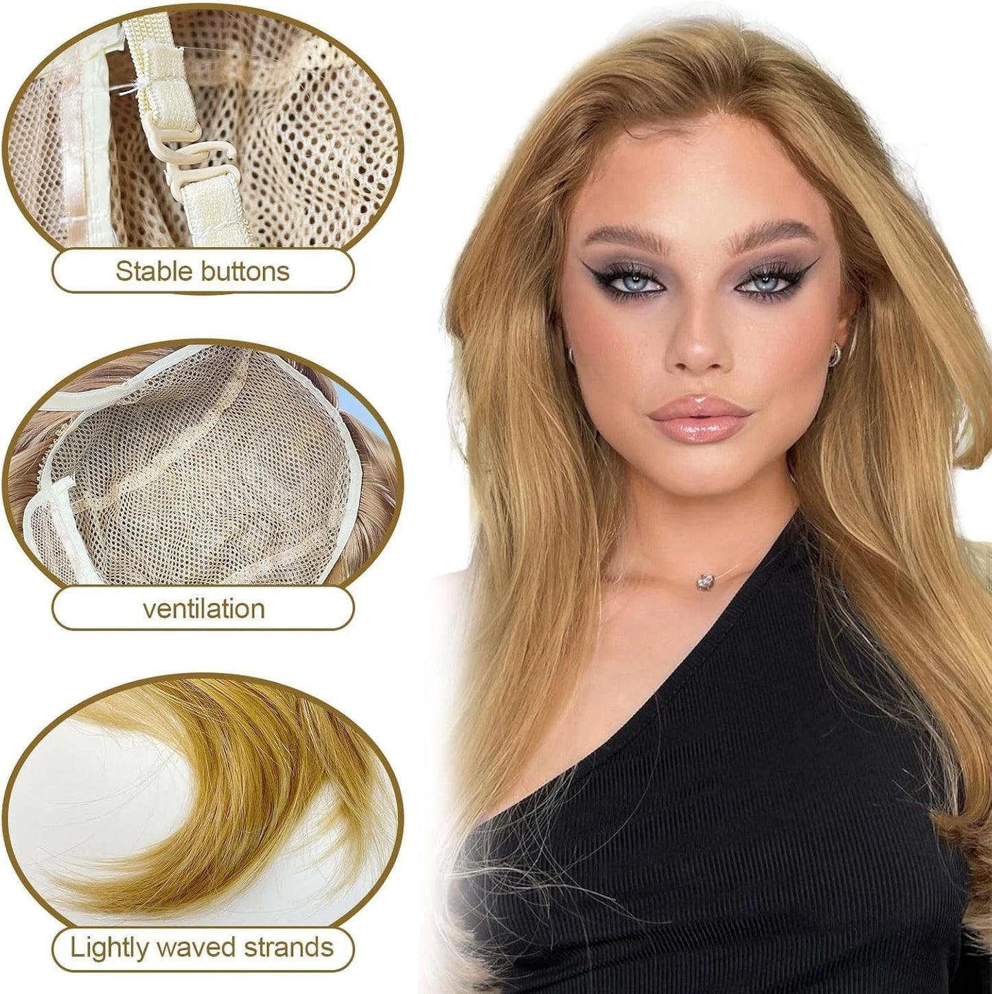 Party wig anime character inspired long hairstyle look