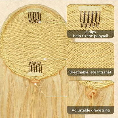 Party wig women blonde long hair style