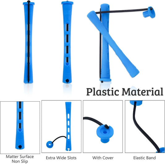 Perming rods hair curlers set for wave and curl styling