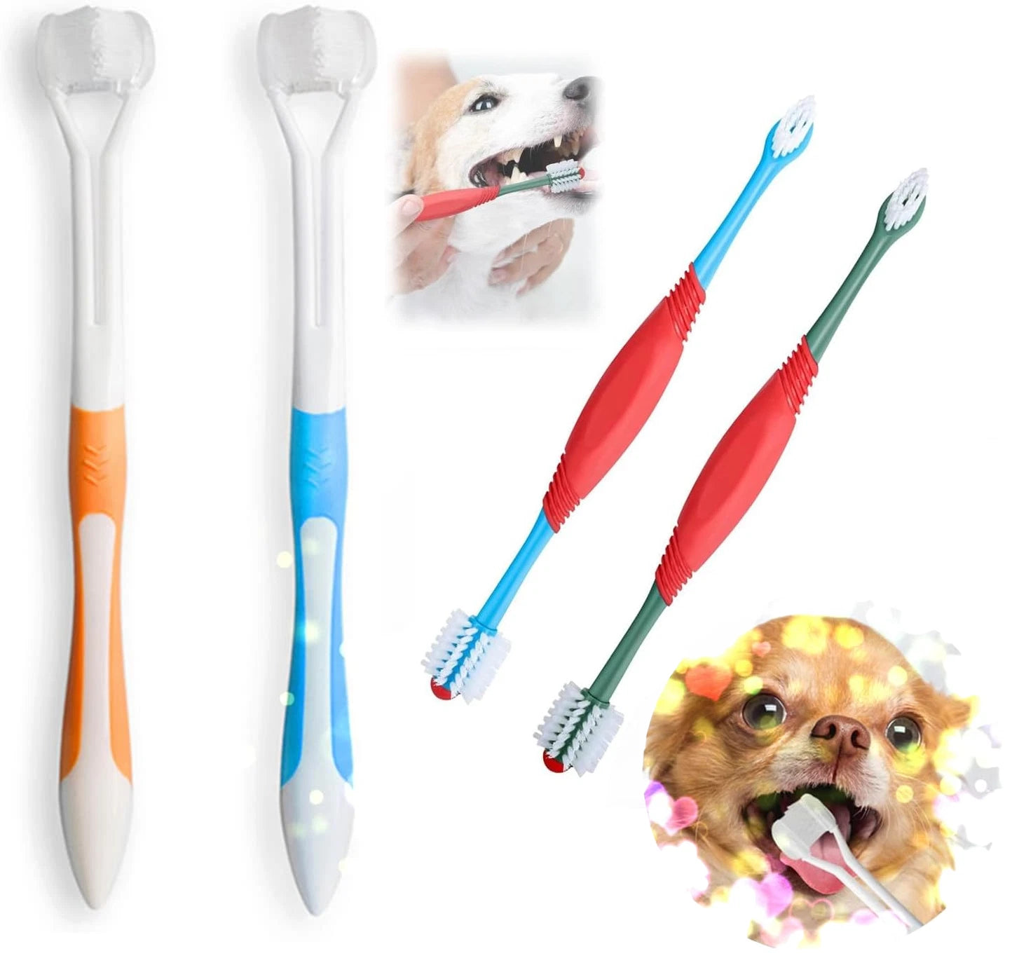 Pet plaque remover dog dental tool for oral care hygiene